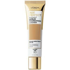 L'Oreal Paris Age Perfect Radiant Serum Foundation with SPF 50, Golden Sun,